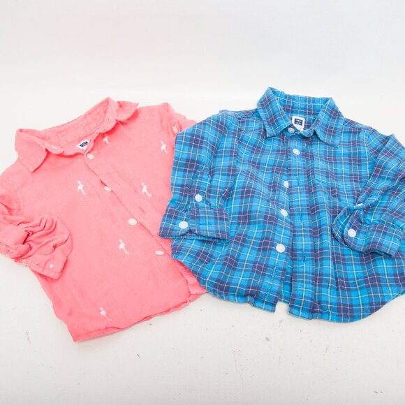 Janie & Jack Baby Boy Bundle 12-18 M – 8-Pc Hoodie, Tees, Shirts, Romper, Jogger - Picture 5 of 5